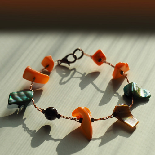 Perleťový náramek — foto 1