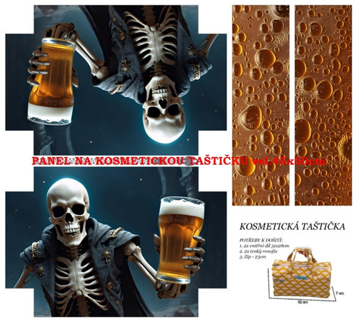 Panel na taštičku bavlna