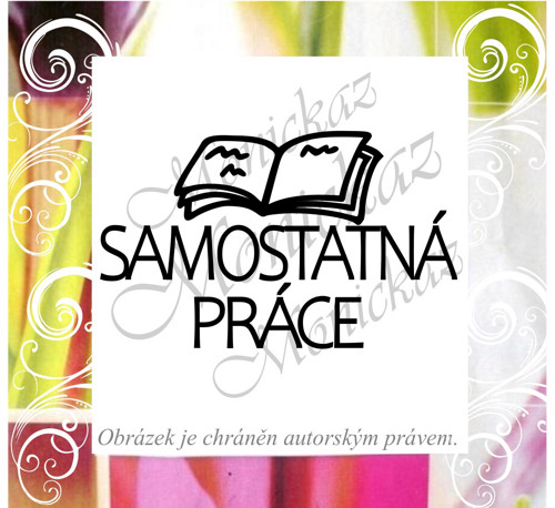 Samostatná práce 1235. Razítko.