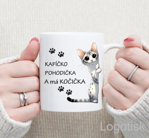 Hrnek na kafe MANSKÁ KOČKA