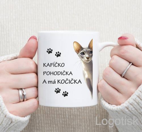 Hrnek na kafe ORIENTALNÍ KOČKA
