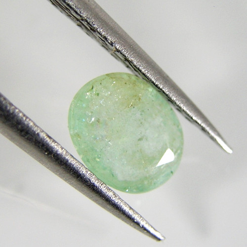 Broušený přírodní Smaragd, 0,51 ct., 6,2x5x2,4m