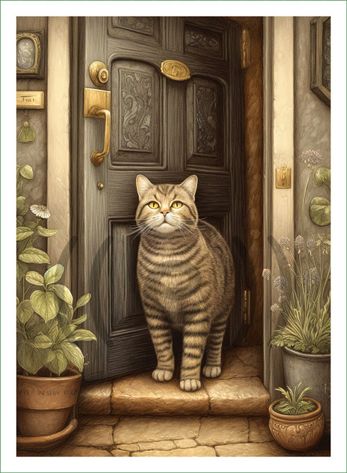 Látkový panel - DI (130) - kočky