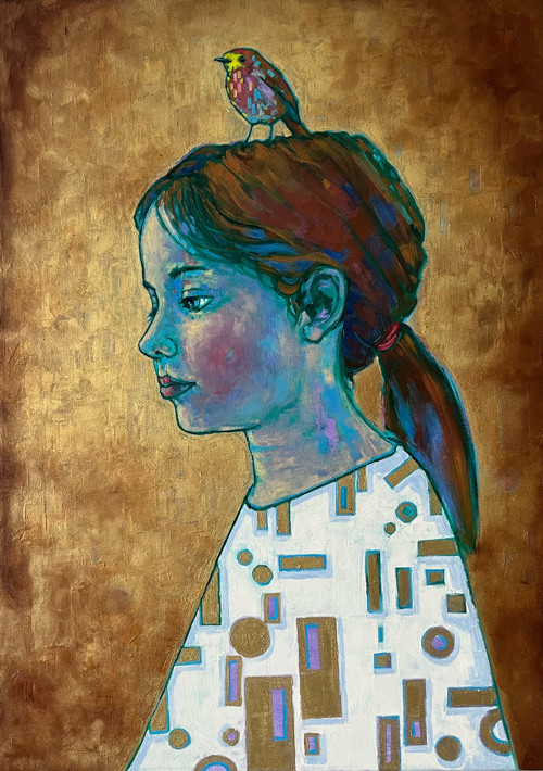 "You Are not alone"(50 x 70 cm)