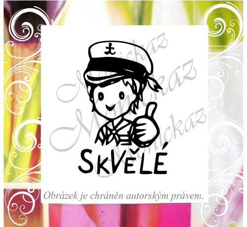 Skvělé námořník 579. Razítko.
