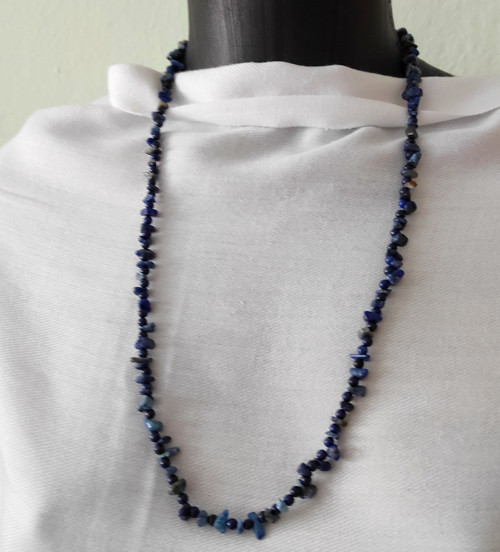Náhrdelník - Lapis lazuli.