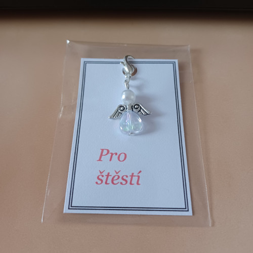 Přívěsek pro štěstí (na kartičce)