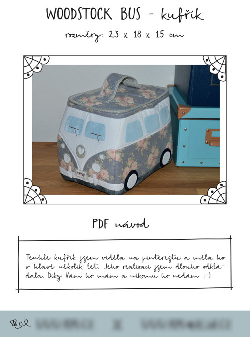 Kufřík Woodstoc bus - pdf návod