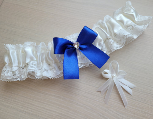 Krajkový ivory SW podvazek