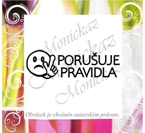 Porušuje pravidla 1102. Razítko. — foto 1