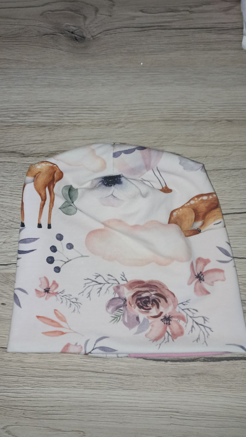 Oboustranná čepiče 46-50cm cca(2-4roky)