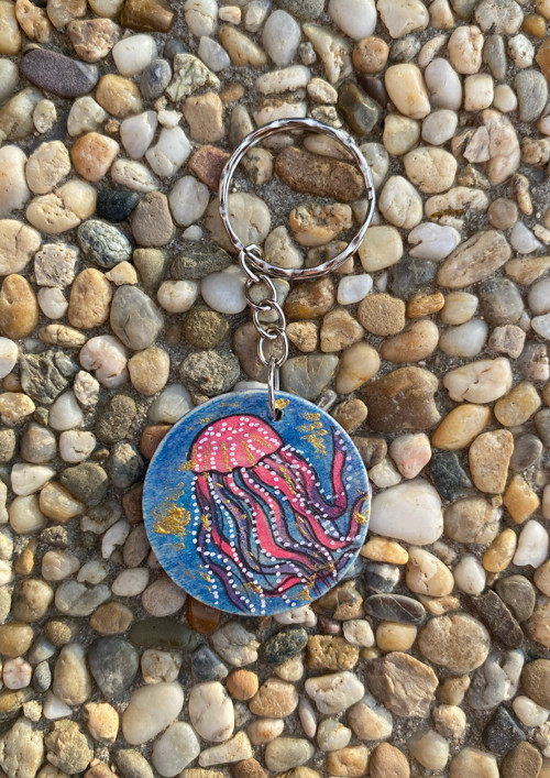 Klíčenka Jellyfish