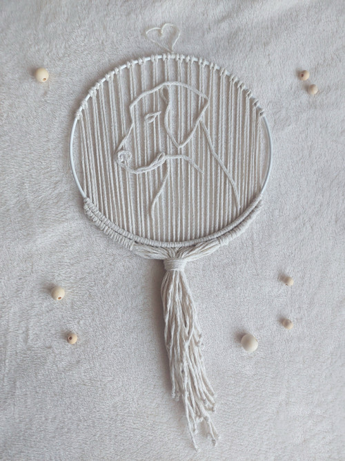 Ochranných amulet s ohařem