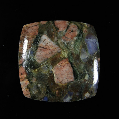 Přírodní jaspis, kabošon, 41,78 ct., 27,8x27,8 mm