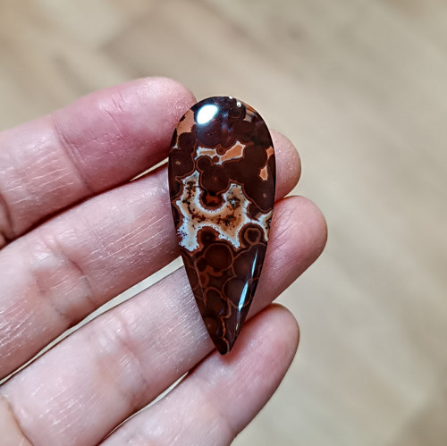 Jaspis -(Ocean Jasper), ID 4084, 42x18 mm