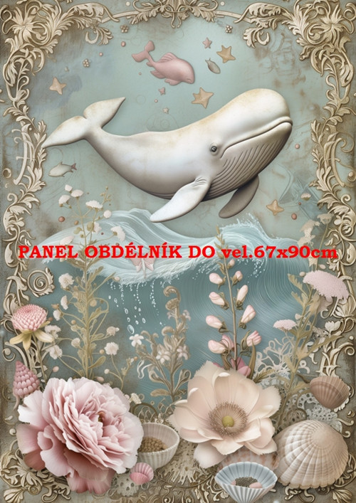 Bavlněný panel 11x15 cm - skladem — foto 1