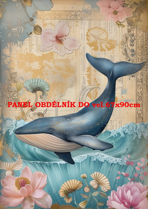 Bavlněný panel 11x15 cm - skladem