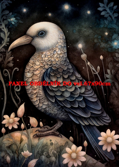 Bavlněný panel 11x15 cm skladem