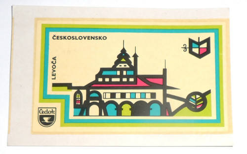 Cestovatelský OBTISK, nálepka • Levoča — foto 1