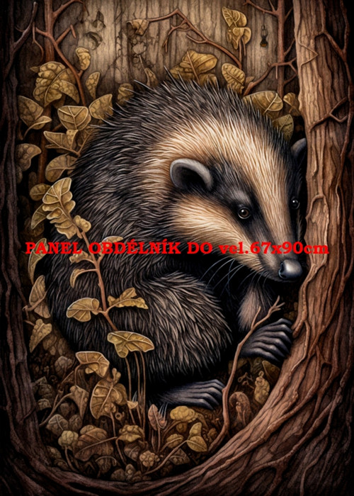 Bavlněný panel 11x15 cm skladem