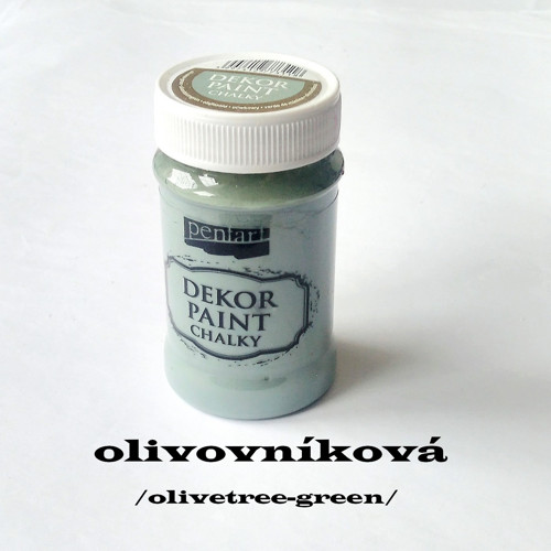 Dekor paint chalky - olivovníková - 100 ml