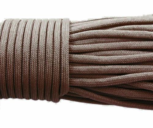2m 6.56ft 2.18yrd béžový lehký hnědý paracord 330