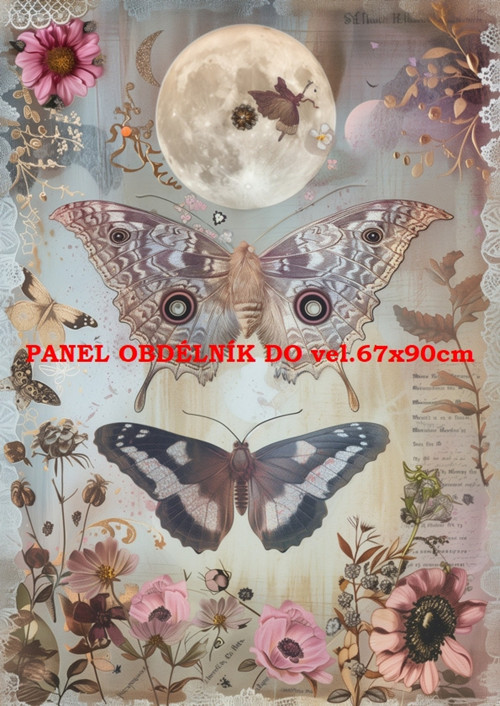 Bavlněný panel 11x15 cm skladem — foto 1