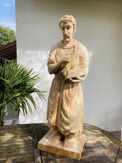 Dřevěná socha sv. Josef
