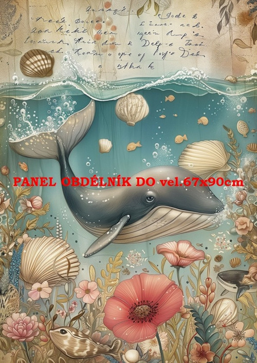 Bavlněný panel 7x10 cm - skladem