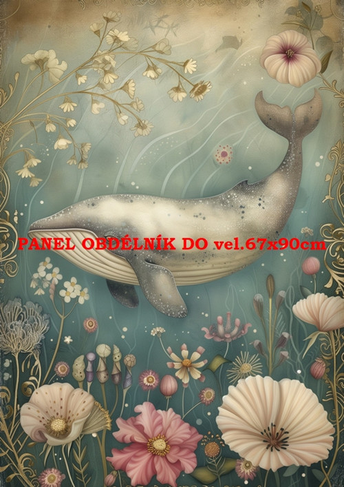 Bavlněný panel 7x10 cm - skladem