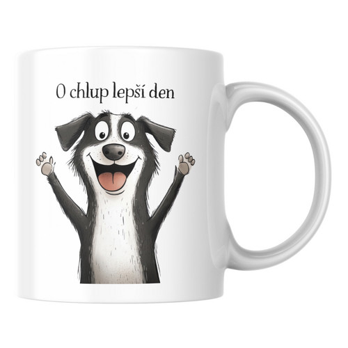 O chlup lepší den - verze 2 - Hrníček