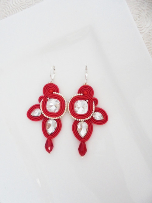 Soutache náušnice