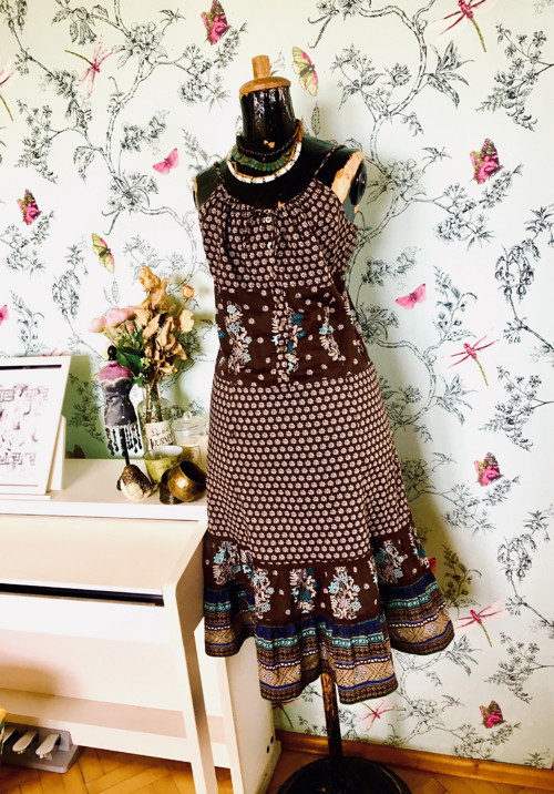 Šaty letní retro hippie — foto 1