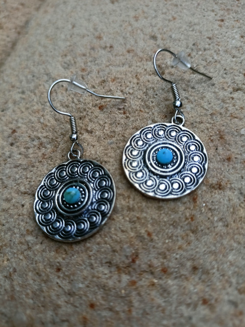 Dárkové balení boho náušnic v retro stylu