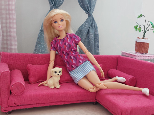 Tričko pro barbie