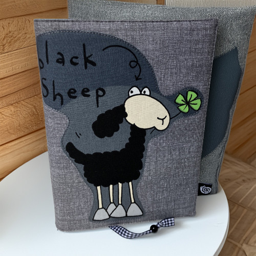 Nastavitelný obal na knihu black sheep