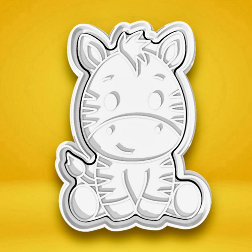 Vykrajovátko zvířata - zebra