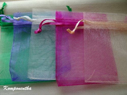 Dárkové sáčky z organzy 7x9cm 5kusů