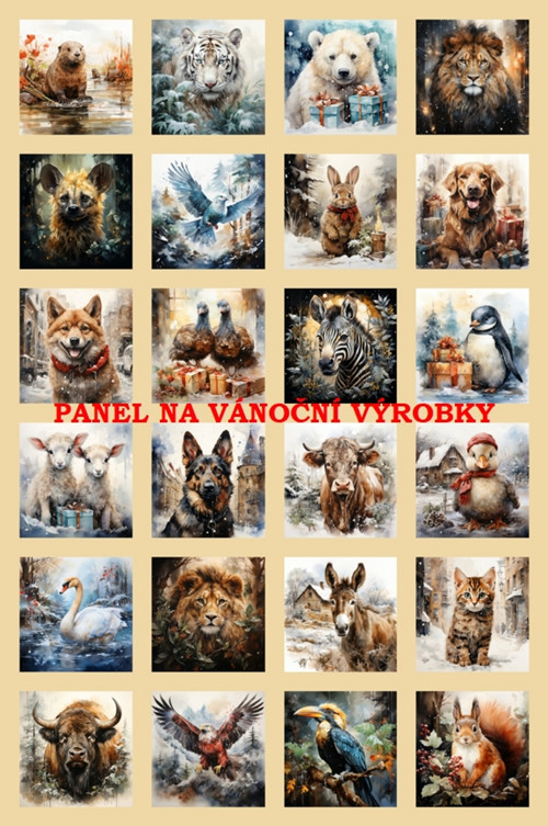 Bavlněný panel 40 x 60 cm — foto 1