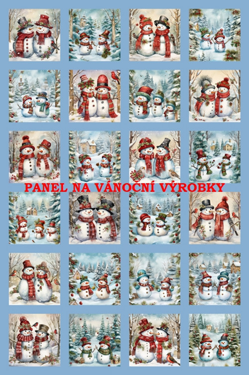 Bavlněný panel 40 x 60 cm — foto 1