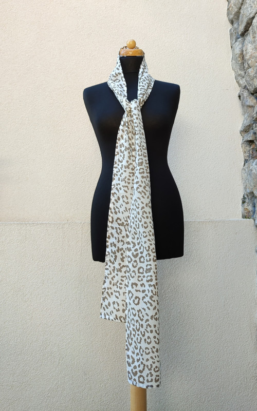 Bavlněný Šál - Leopardí — foto 1