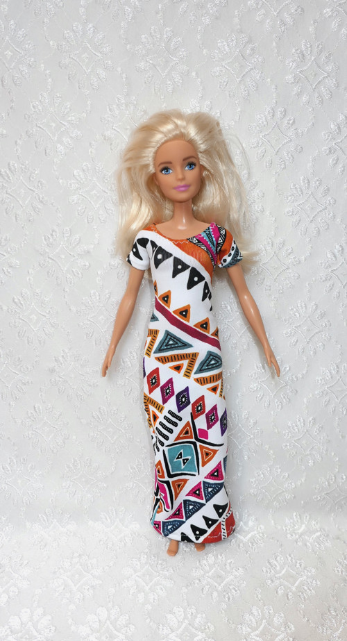 Barbie -dlouhé plážové šaty