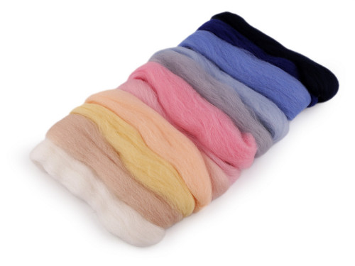 Ovčí rouno sada 50 g - mix