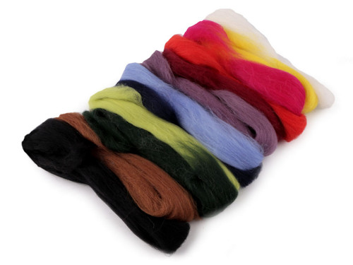 Ovčí rouno sada 50 g - mix