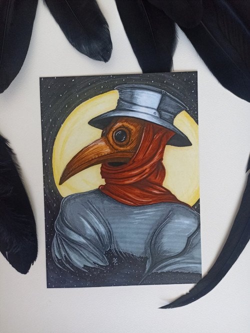 Morový doktor A5 — foto 1