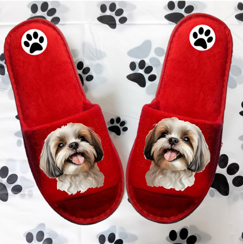 Shih-Tzu Bačkůrky- Pantofle