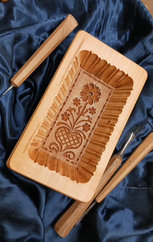Máselnice forma na máslo 14x9x3cm