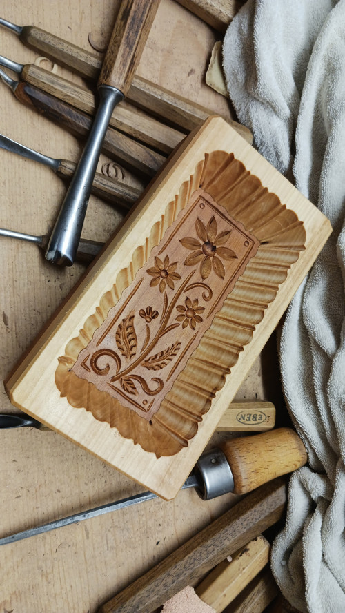 Máselnice forma na máslo 14x7x2,5cm