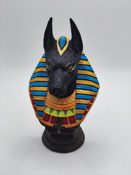 Anubis -Barevné vyobrazení