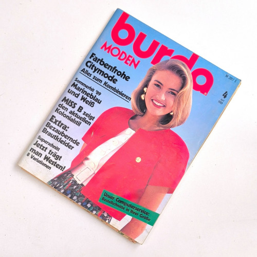 BURDA 4/1989 — foto 1